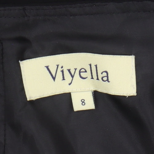 Viyella Women's Black Trumpet Skirt Size 8