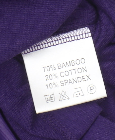 PATRA Women's Purple A-Line Skirt - Size S