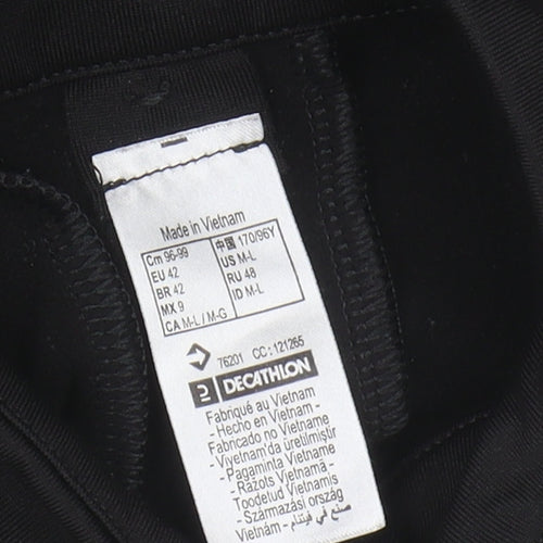 Decathlon Men's Black Pullover High Neck Sports Top