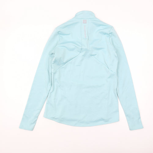 Decathlon Women's Blue Long Sleeve Pullover Top