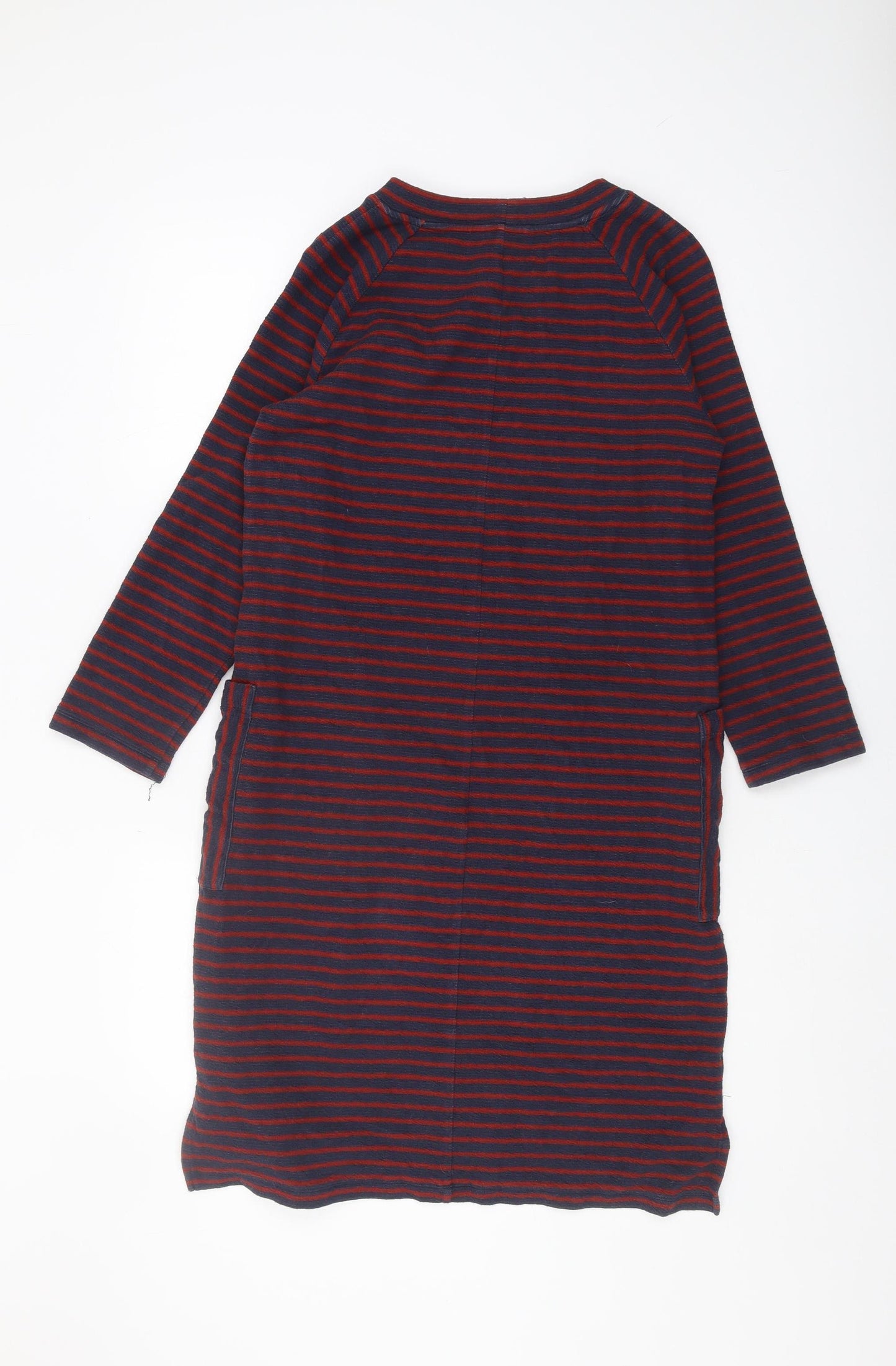 White Stuff Women's Striped Shift Dress Size 10