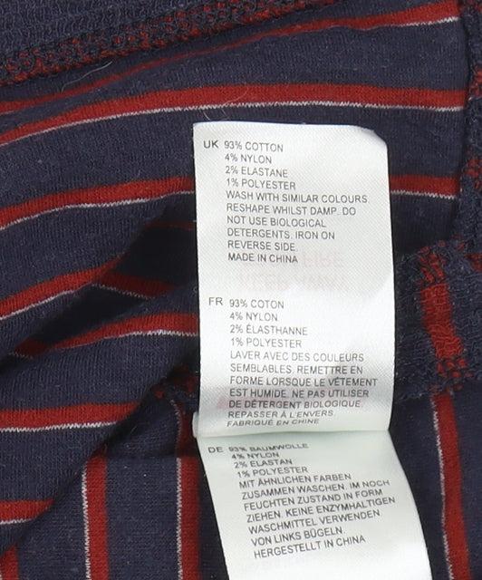 White Stuff Women's Striped Shift Dress Size 10