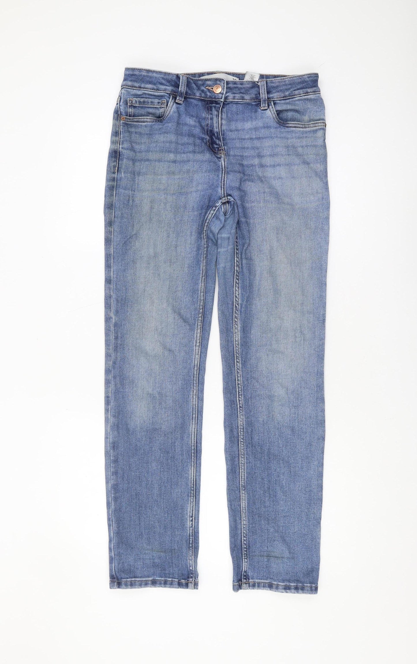 Next Women's Blue Straight Jeans Size 10