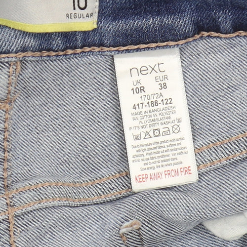 Next Women's Blue Straight Jeans Size 10