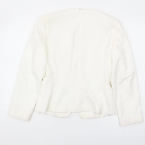 Alexon Women's Ivory Blazer, Size 10, Double Breasted Formal