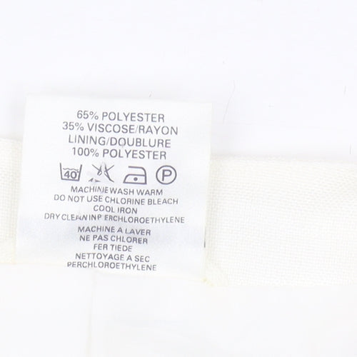 Alexon Women's Ivory Blazer, Size 10, Double Breasted Formal