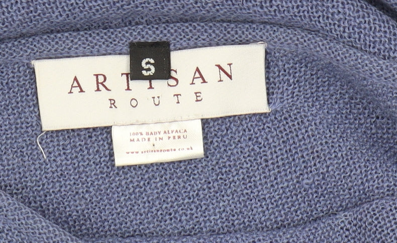 Artisan Route Women's Blue Cape Alpaca Knit S