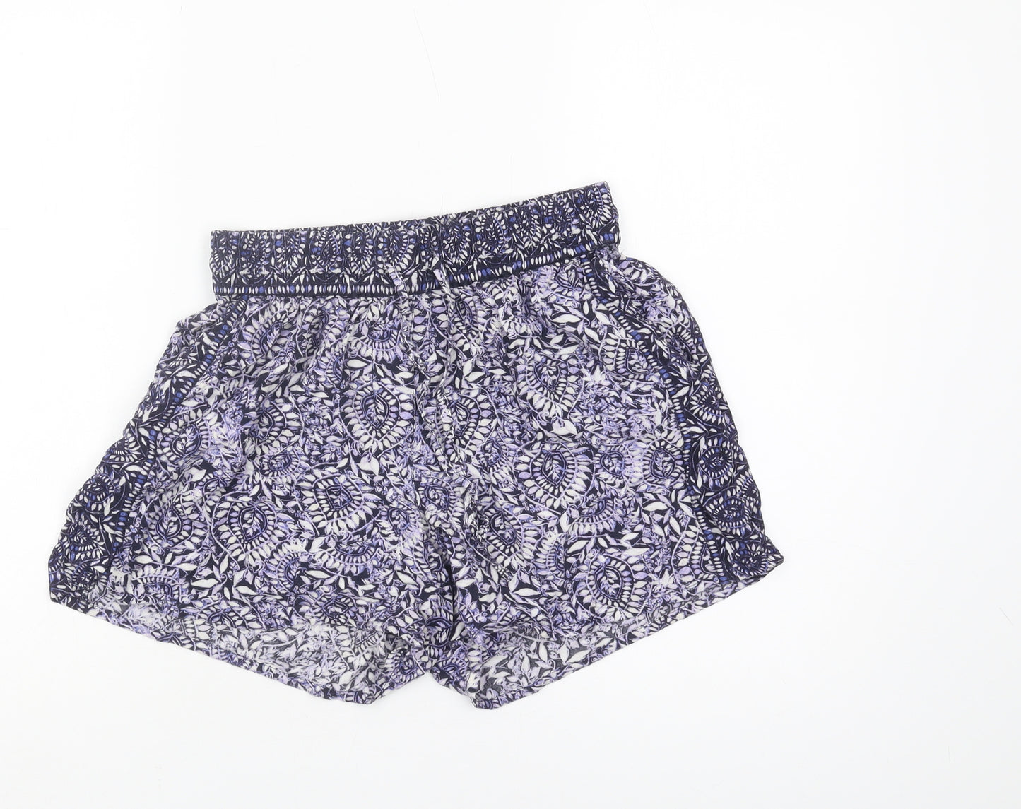 Fat Face Women's Multicoloured Viscose Shorts UK 8