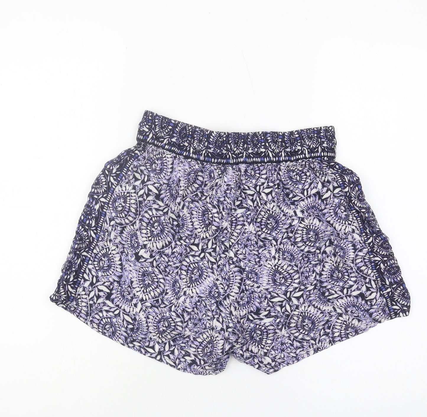 Fat Face Women's Multicoloured Viscose Shorts UK 8