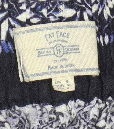 Fat Face Women's Multicoloured Viscose Shorts UK 8