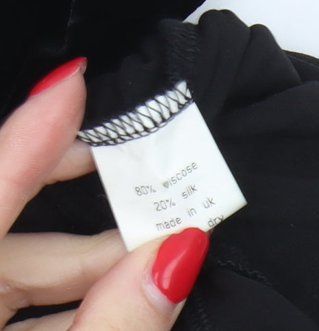 Jigsaw Women's Black Slip Dress, Size 12, Party/Cocktail