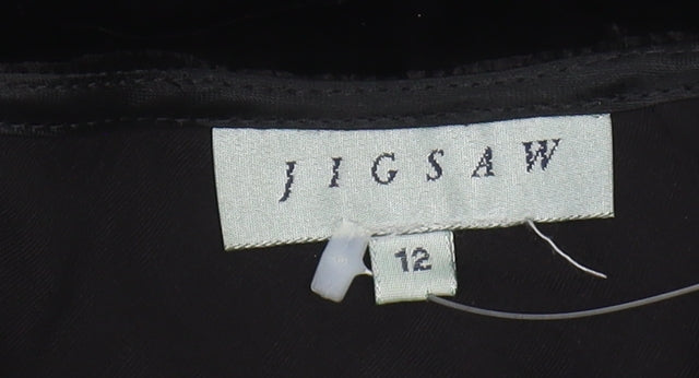 Jigsaw Women's Black Slip Dress, Size 12, Party/Cocktail