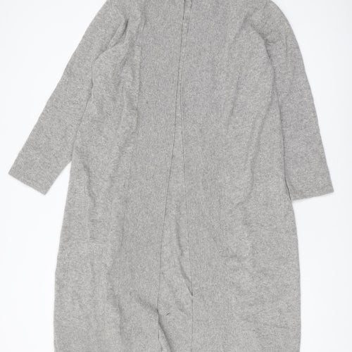 Linea Grey Cashmere Women's Cardigan, Medium