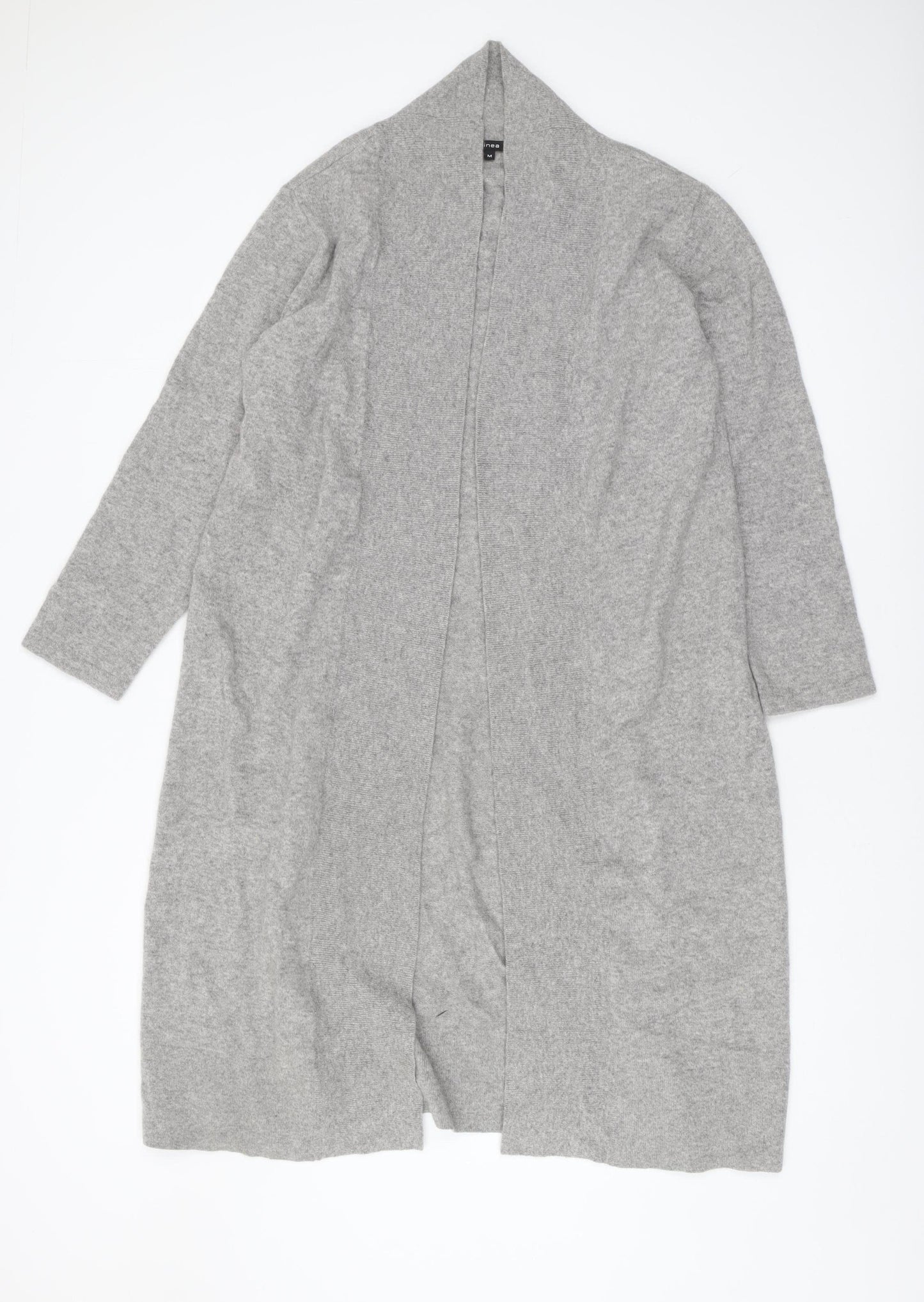 Linea Grey Cashmere Women's Cardigan, Medium