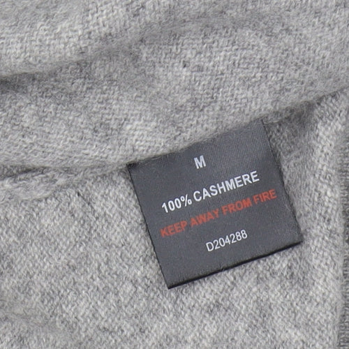 Linea Grey Cashmere Women's Cardigan, Medium