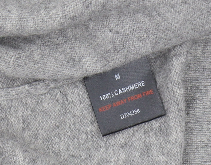 Linea Grey Cashmere Women's Cardigan, Medium