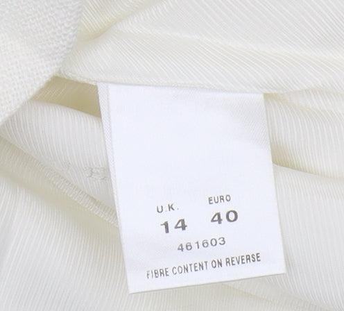 Minuet Women’s Ivory Linen Blazer Size 14