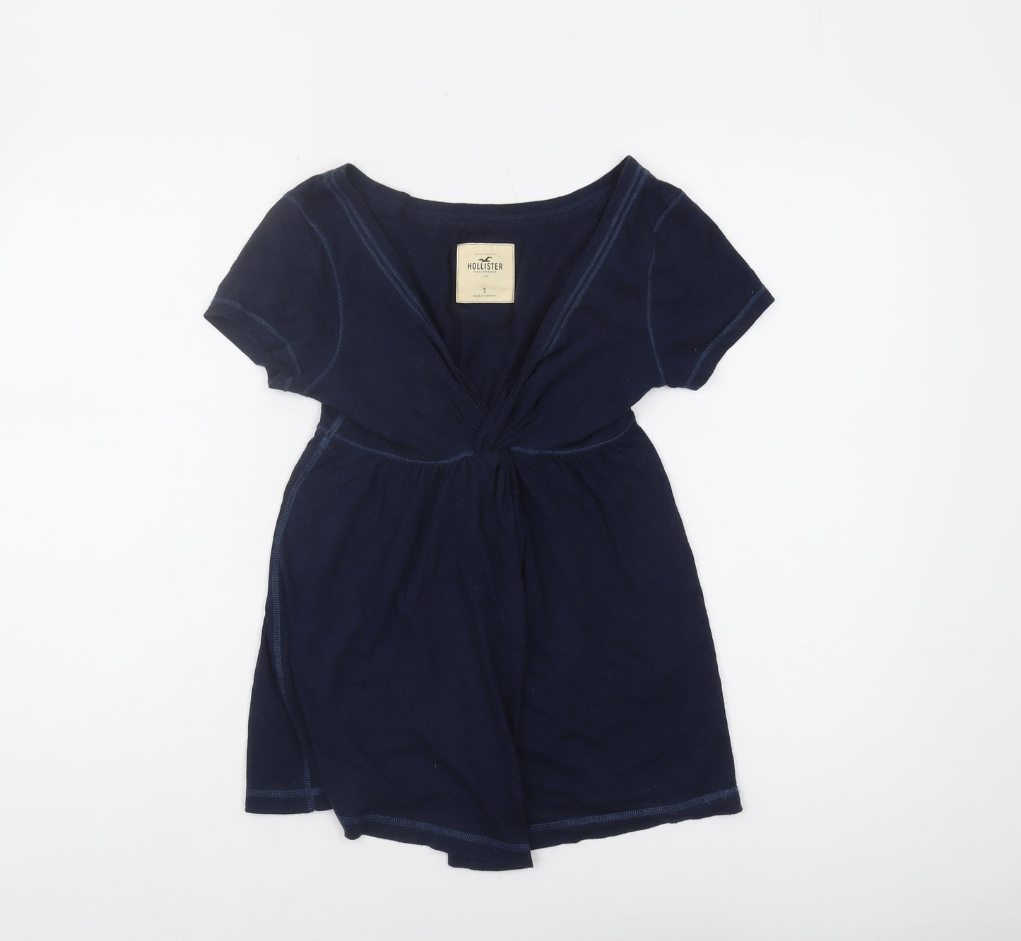 Hollister Women's Blue Blouse Small
