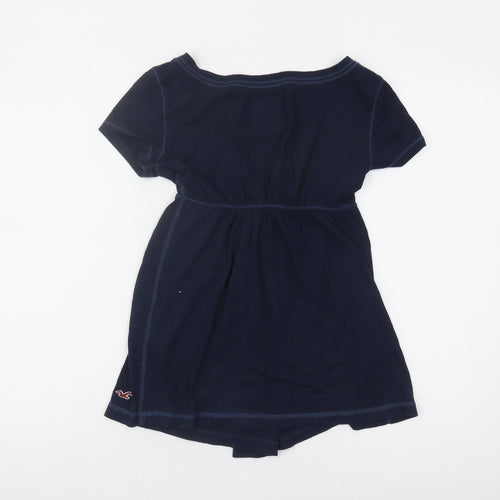 Hollister Women's Blue Blouse Small