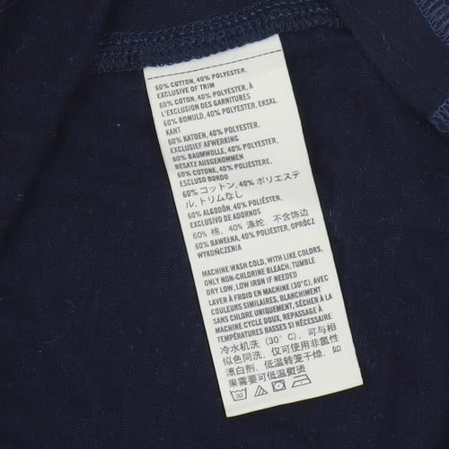 Hollister Women's Blue Blouse Small