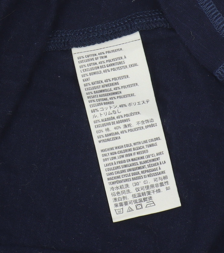 Hollister Women's Blue Blouse Small