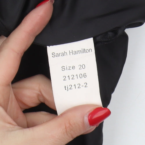 Sarah Hamilton Black Women's Skirt Size 20