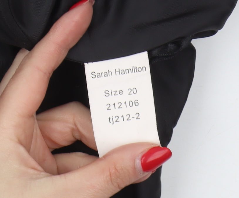Sarah Hamilton Black Women's Skirt Size 20