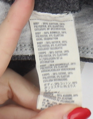 Abercrombie & Fitch Women's Grey Flared Joggers XS