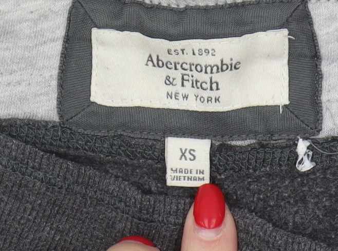 Abercrombie & Fitch Women's Grey Flared Joggers XS