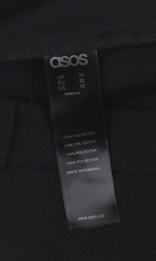 ASOS Women’s Black Pencil Skirt, Size 14, Workwear