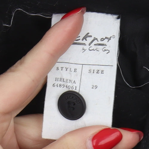 Jackpot Women's Black Trousers, Size 29