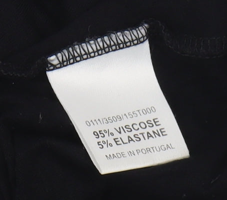 Hobbs Women's Black 3/4 Sleeve Top Size L