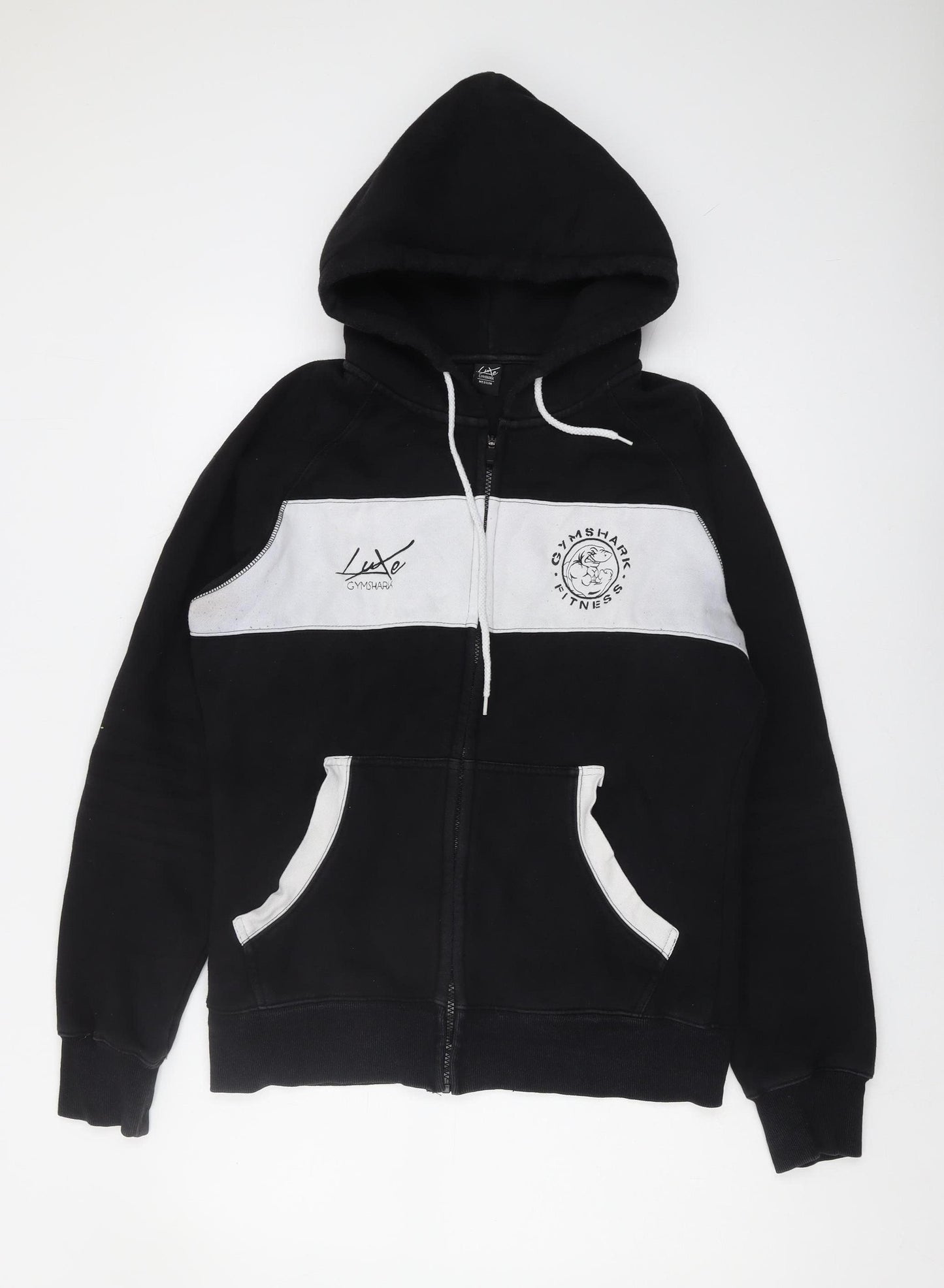 Gymshark Men’s Black Full Zip Hoodie M