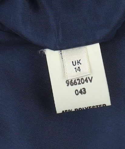 Viyella Blue Women's Blazer, Size 14, Petite Fit