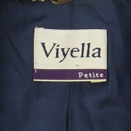 Viyella Blue Women's Blazer, Size 14, Petite Fit