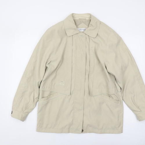 Bertekex Women's Beige Mid-Length Jacket 10-12