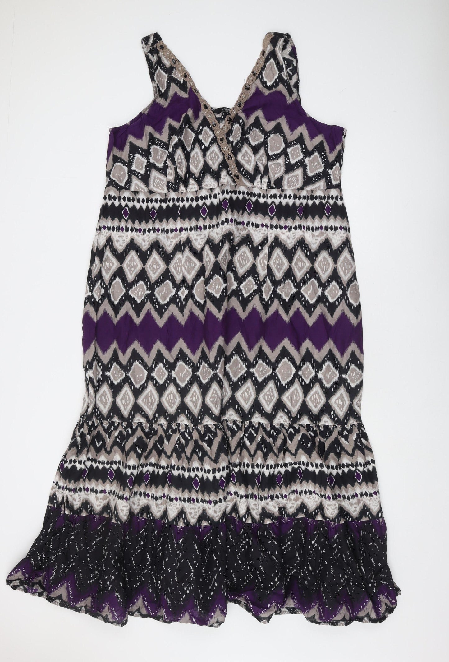 Debenhams Women's Geometric Dress Size 16