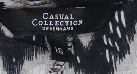 Debenhams Women's Geometric Dress Size 16
