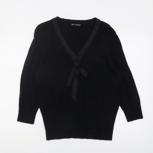 Marks and Spencer Women's Black Cardigan Size 20