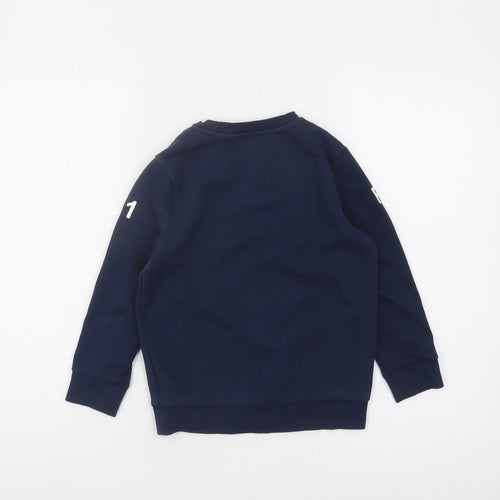 Fashion UK Boys Blue PlayStation Logo Sweatshirt 7-8 Years
