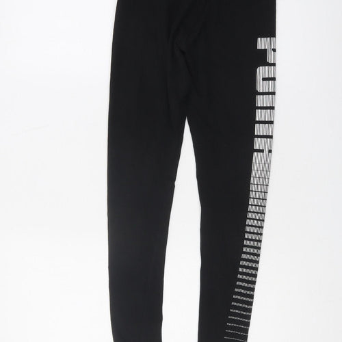 Puma Women's Black Athletic Leggings Size 10