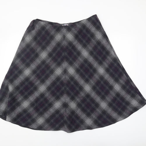 Marks and Spencer Women's Multicoloured A-Line Midi Skirt