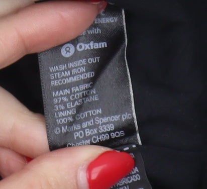 Marks and Spencer Women's Black Pencil Skirt Size 18