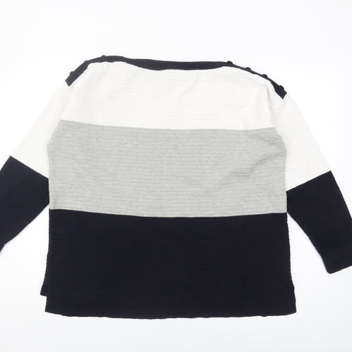 Wallis Women's Multicoloured Pullover Jumper M