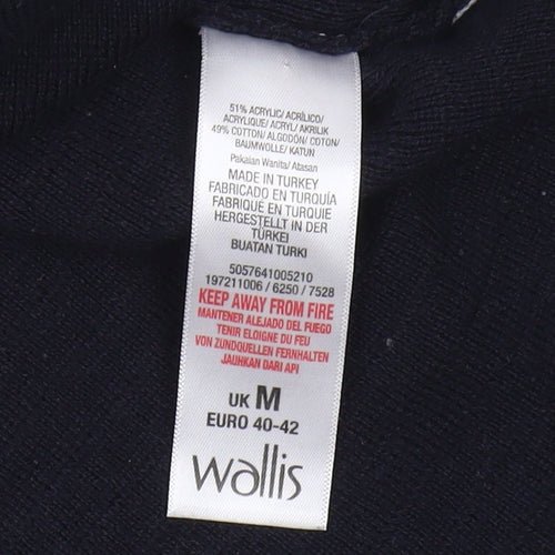 Wallis Women's Multicoloured Pullover Jumper M