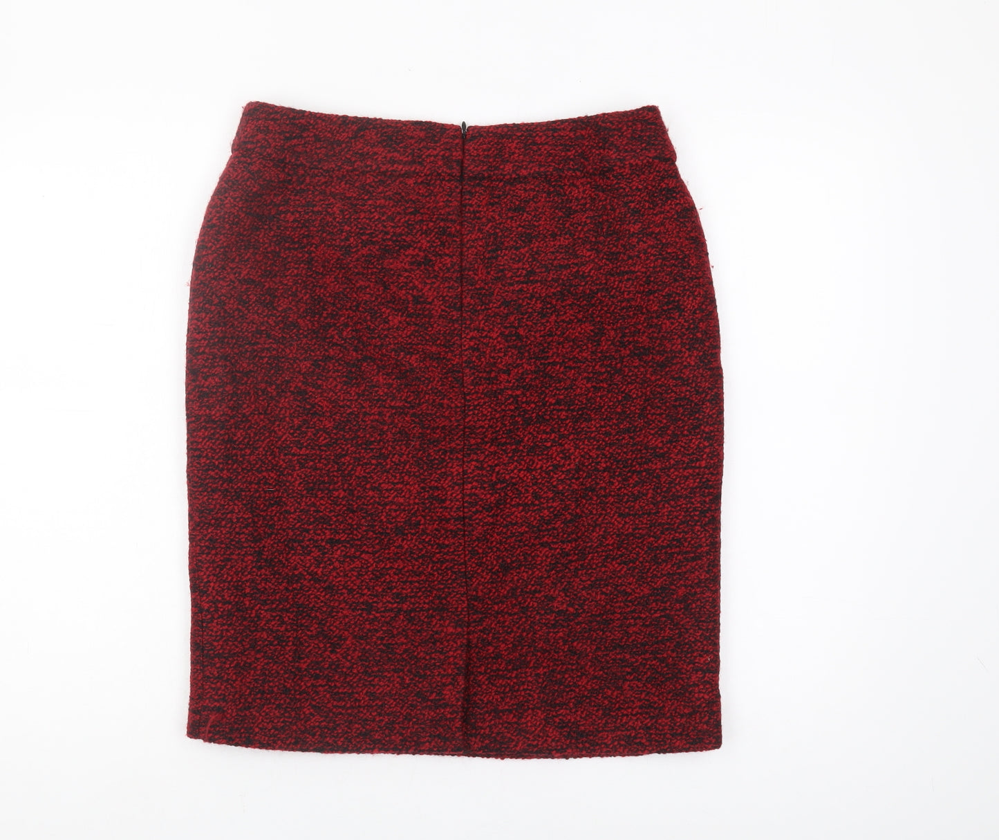Garnet Hill Women's Red Pencil Skirt Size 8