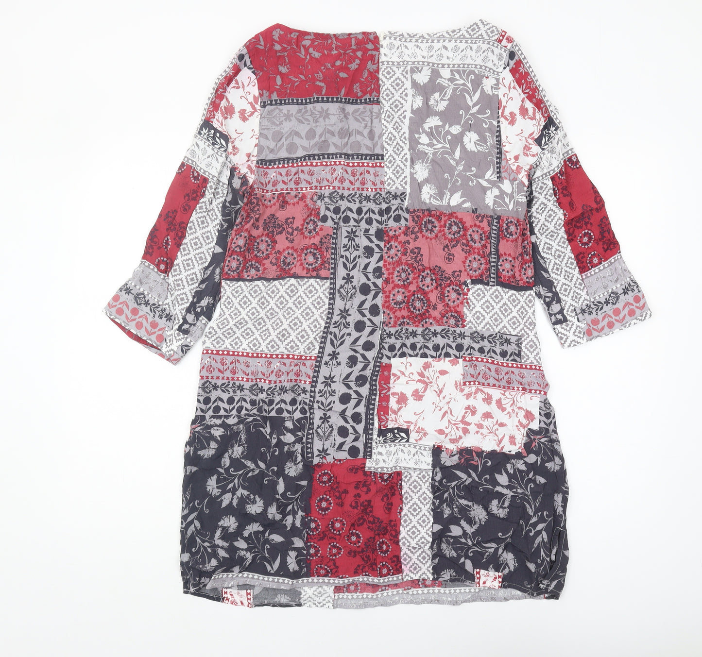 White Stuff Women's Multicoloured Tunic Blouse Size 14