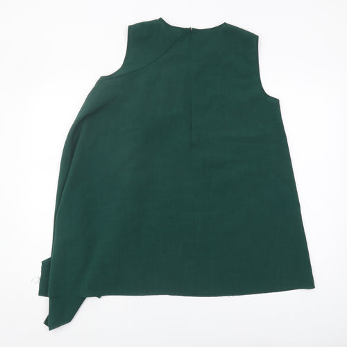 COS Women Green Basic Sleeveless Top Size 8