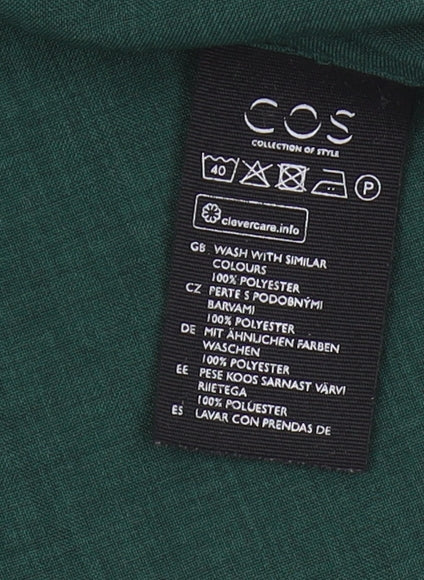 COS Women Green Basic Sleeveless Top Size 8