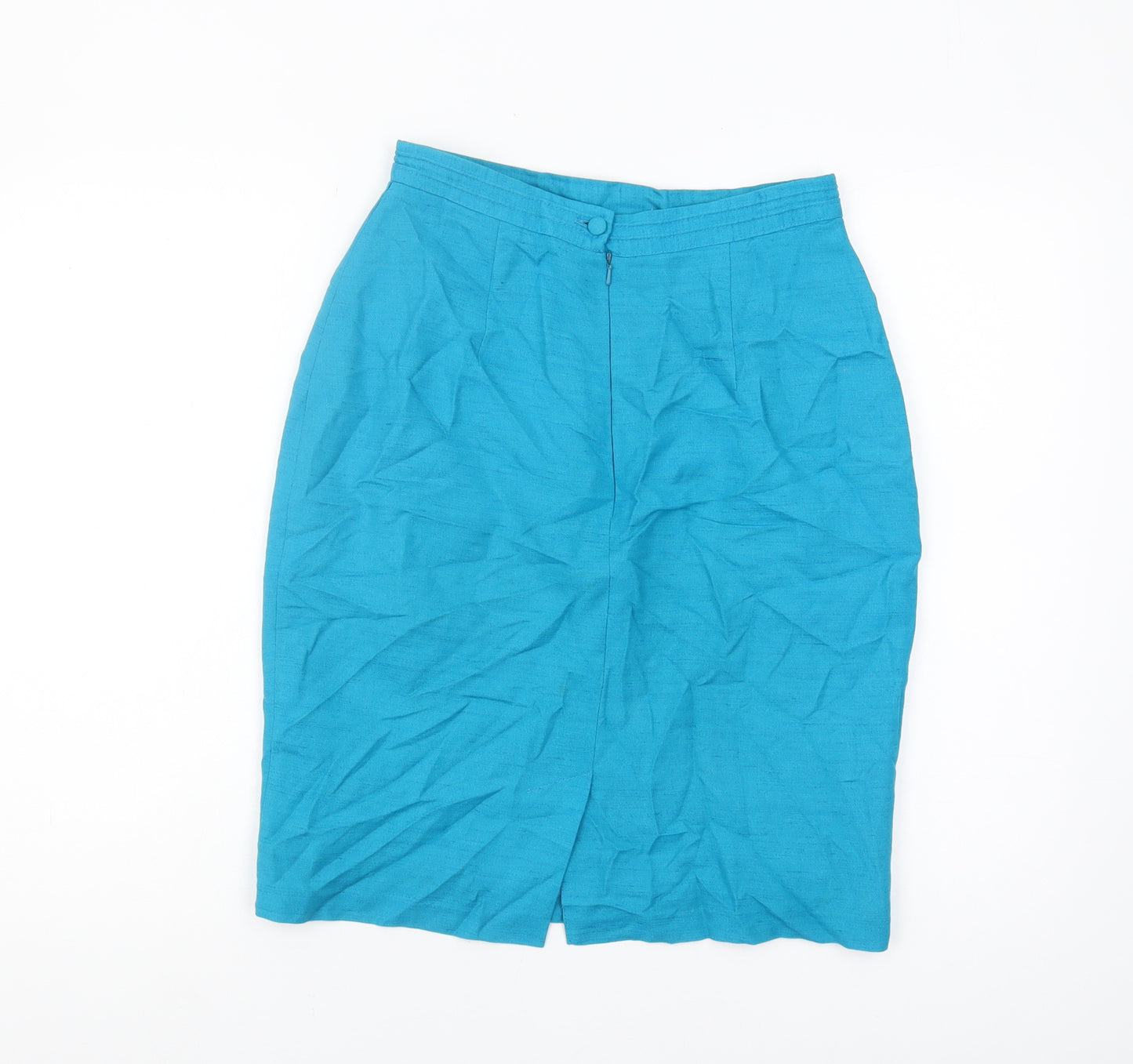 Richards Women's Blue Pencil Skirt, Size 12, Knee Length